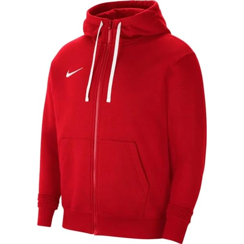 Nike M Nk Flc Park20 Fz Hoodie Sudadera, University Red/White/White, S Hombre