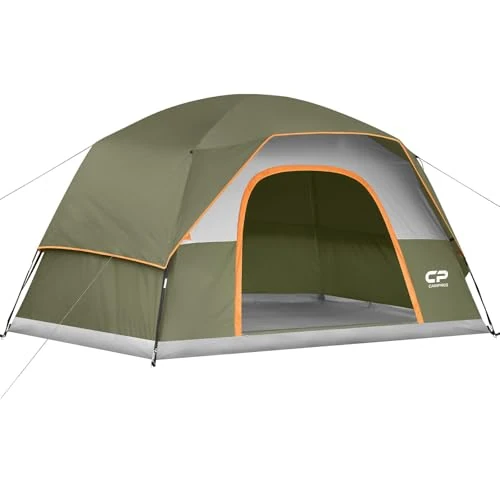 Offerta a tempo: CAMPROS CP Tenda da Campeggio 3/4/6 Posti Impermeabile - 57% da 280.00 € a 119.68 €