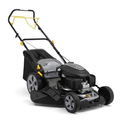 Alpina AL5 51 SHQ Tagliaerba A Scoppio Semovente, 166 cc, 51 cm – Sacco 60 l, Mulching – Prati fino a 1.800 m²