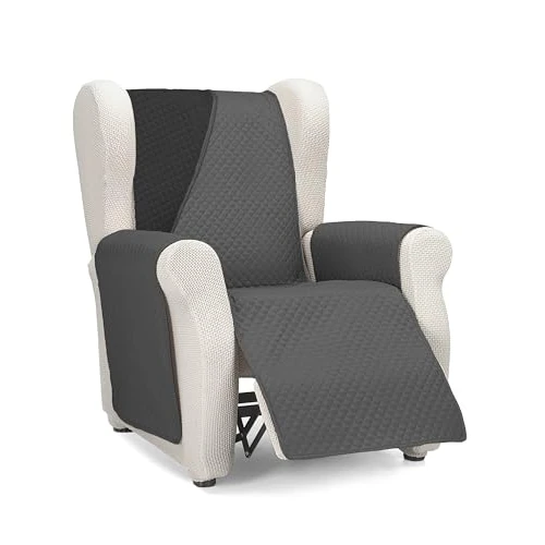 Offerta a tempo: Martina Home Diamond Copridivano imbottito 1 Posto/Relax - Antracite/Nero - 5% da 29.43 € a 27.88 €