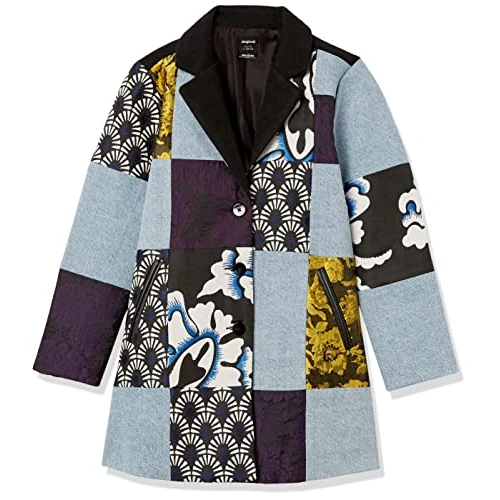 Offre limitée : Desigual CHAQ_DANUBIO, Veste Filles, Black, 5/6/2021 de 88.38 € à 88.38 € (0.00% de remise)