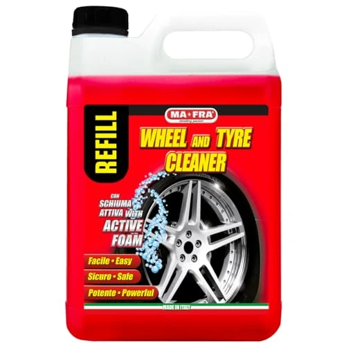 Offerta a tempo: Ma-Fra Pulitore Cerchi e Gomme, Deterge e Sgrassa Gli Pneumatici delle Auto — 10% da 32,05 € a 29,00 €