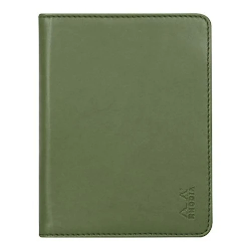 Offerta a tempo: RHODIA 212003C - Portablocco portadocumenti N°12 Verde Salvia B7 8,5x12cm - 0.00% da 21.52 € a 21.52 €