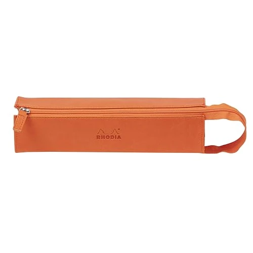 Oferta limitada: RHODIA 319024C Estuche de plumier Rhodiarama Tangerine, 23 x 5 x 5 cm, Apertura plana para uso como plumero, piel sintética, Almacenamiento de bolígrafos, lápices y rotuladores, pequeños suministros de 27.22 € a 27.22 € (ahorro 0.00%)