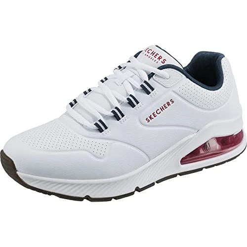 Skechers Uno 2, Scarpe da Ginnastica Uomo, Beige Natural, 46 EU