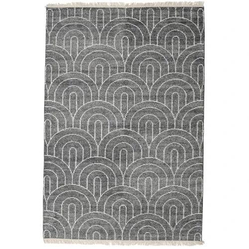 Oferta limitada: RugVista Vanya, Alfombra Shaggy/Handloom, Pelo Corto, 200 x 300 cm, Rectangular, Calidad cert. Care & Fair, Lana/Viscosa, Pasillo, Dormitorio, Cocina, Salón, Despacho, Carbón/Crema de 319.00 EUR a 319.00 EUR (ahorro 0%)