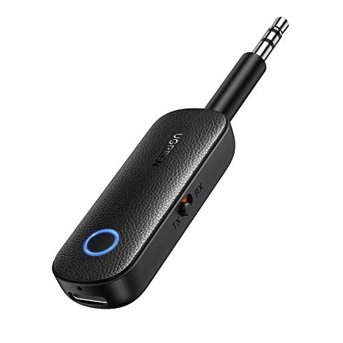Offre limitee: UGREEN Adaptateur Bluetooth Jack 5.4 pour TV Émetteur Récepteur 2 en 1 AUX Microphone Compatible avec Voiture Chaîne HiFi Casque Enceinte Haut Parleur Amplificateur de 21.99 EUR a 16.49 EUR (economie 25%)