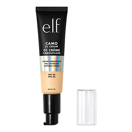 Limited-time offer: e.l.f. Camo CC Cream, Color Correcting Medium-To-Full Coverage Foundation with SPF 30, Fair 140 W, 1.05 Oz (30g) from 15.00 £ to 15.00 £ (save 0.00%)
