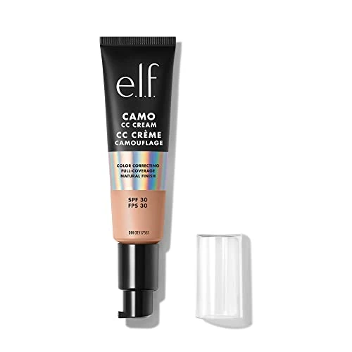 Offerta a tempo: e.l.f. Camo CC Cream | Fondotinta correttore con coprenza totale e SPF 30 | Medium 310 C | 30 g (1,05 oz) - 44% da 18.00 € a 10.00 €