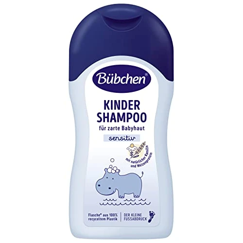 Bübchen Shampoo per Bambini, 400 ml, Delicato per Capelli Neonati e Bambini, Senza Lacrime, Facilmente Pettinabili, Senza Siliconi