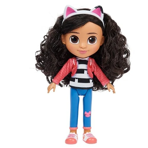 Oferta limitada: Gabby's Dollhouse Muñeca Gabby 20 cm con Diadema de Gato Juguetes +3 años | Muñeca Gabby de 20 cm con diadema de gato, pelo suave y ropa inspirada en la serie. Para niños desde 3 años. de 19.95 € a 19.95 € (ahorro 0.00%)