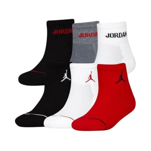 Offerta a tempo: Jordan Legend Ankle 6Pk Calzini per bambino Gym Red(Black) 7/9 anni - 0.00% da 17.99 € a 17.99 €