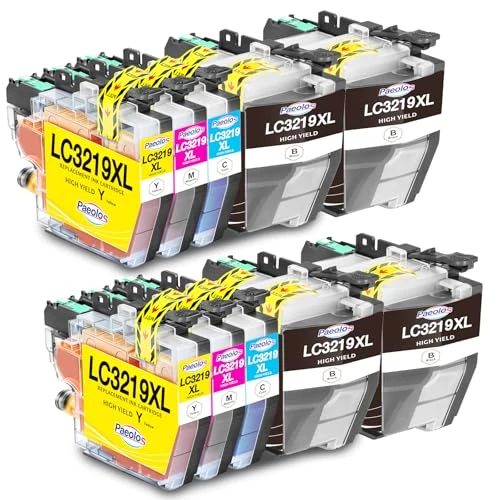 Offerta a tempo: paeolos LC3219xl Compatibile per Brother LC3219XL LC3217XL LC3219 LC3217 Cartucce d'inchiostro per Brother MFC-J6530DW MFC-J5330DW MFC-J6930DW MFC-J5335DW MFC-J5730DW MFC-J5930DW MFC-J6935DW - 0.00% da 39.99 € a 39.99 €