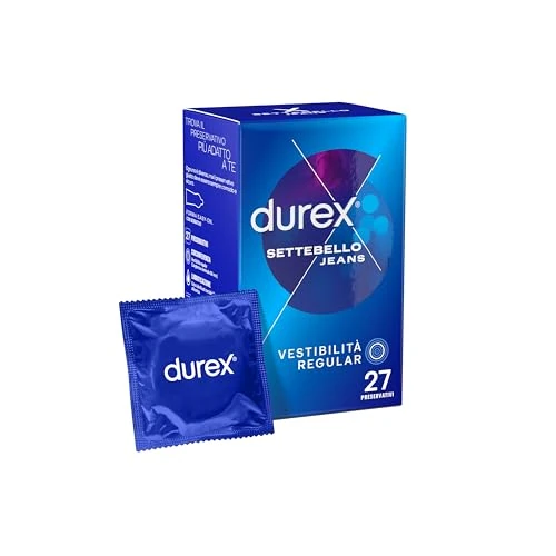 Durex Jeans Condoms, 27 Condoms, Packaging May Vary.