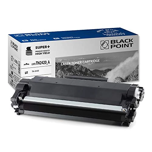 BLACK POINT Premium Cartuccia Toner per TN2420 TN-2420 TN2410 TN-2410 - Nero - per Brother HL-L2350DW HL-L2375DW L2310D L2370DN DCP-L2530DW DCP-L2510D L2550DN MFC-L2710Dw MFC-L2750DW L2710DN L2730DW