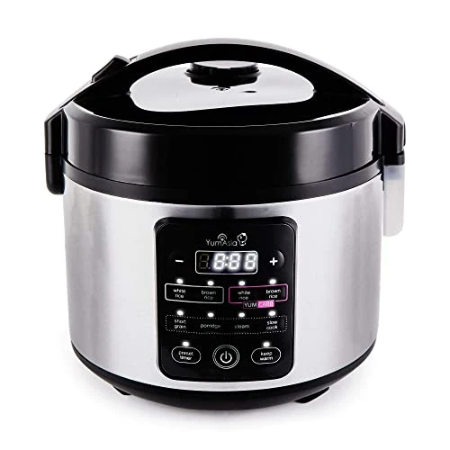 Offre limitée : Yum Asia Kumo YumCarb Cuiseur à riz avec bol en céramique et logique floue avancée, (5,5 tasses, 1 litre), 5 fonctions de cuisson du riz, 3 fonctions multicuiseurs, 220-240V de 89.90 € à 89.90 € (0.00% de remise)