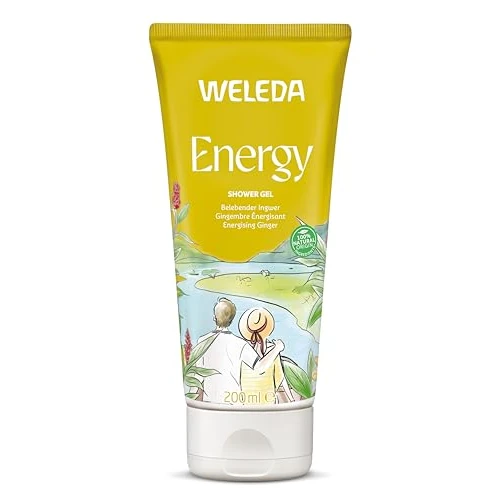 Limitiertes Angebot: WELEDA Bio Energy Duschgel vegan - Naturkosmetik Aroma Shower Duschseife für Frauen & Männer mit Ingwer / Zedernholz Duft, Natürliche Hautpflege Dusche zur Reinigung von Gesicht & Körper (1x 200ml) von 9.78 EUR auf 9.78 EUR (Spare 0%)