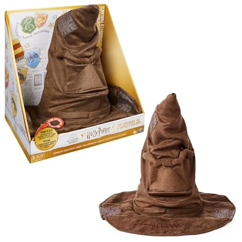 Limited-time offer: Spin Master Wizarding World Harry Potter - Interactive Talking Hat with Sound Toy for Kids Ages 5+, Officially Licensed, Italian Version from 62.77 GBP to 62.77 GBP (save 0%)