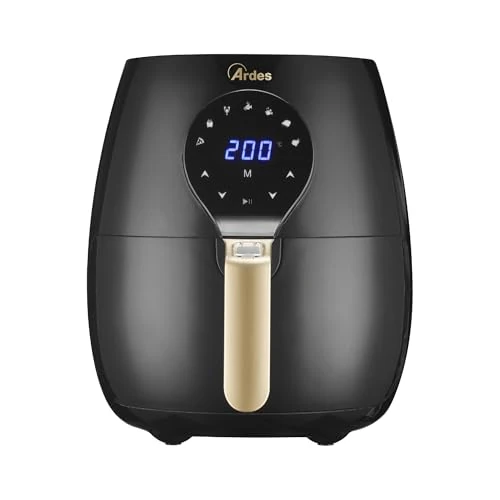 Offerta a tempo: Ardes Eldorada Maxi AR1K33 - Friggitrice ad aria 5 litri - Airfryer con tecnologia Rapid Air - Air fryer 7 in 1, temperatura e timer regolabili, display digitale touch - 33% da 59.90 € a 39.99 €