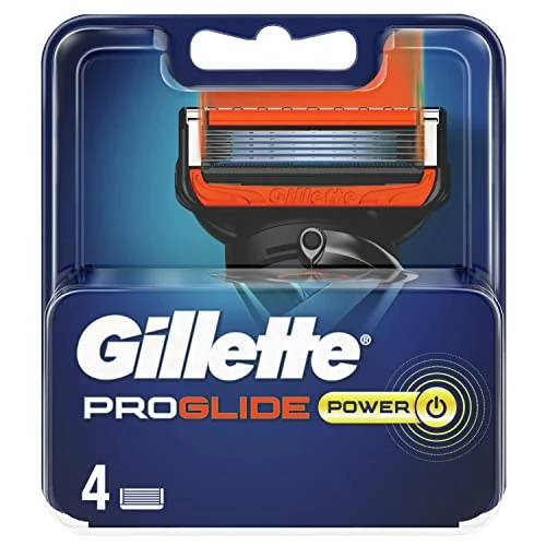 Offerta a tempo: Gillette Lamette Proglide, 4 Lamette per Rasoio Barba Uomo, Multicolore - 37% da 18.87 € a 11.92 €