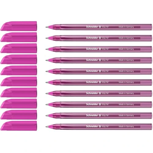 Oferta limitada: Schneider Vizz - Bolígrafo (punta M, 10 unidades), color rosa de 6.43 € a 6.43 € (ahorro 0.00%)