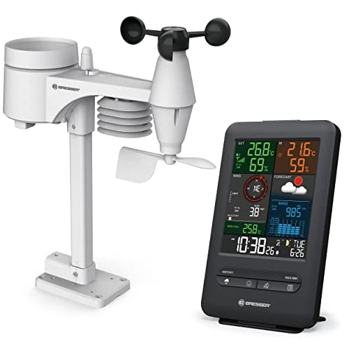 Offerta a tempo: Bresser Centro Meteo 5 in 1 Beaufort con display a colori - 50% da 139.00 € a 69.00 €