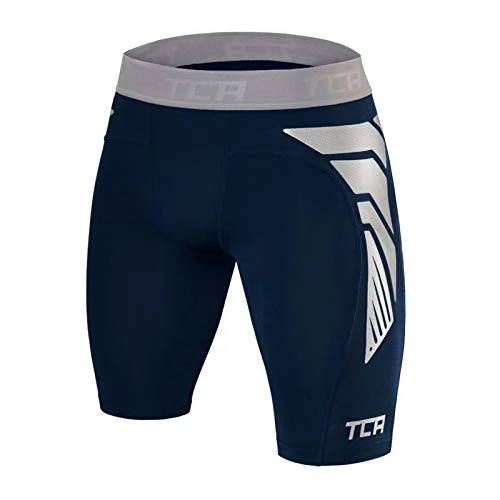 Limited-time offer: TCA Boys' CarbonForce Pro Compression Base Layer Shorts – Youth Thermal Under Gear for Sports, Football, PE & Training - Navy Eclipse, 6-8 Years from 7.99 £ to 7.99 £ (save 0.00%)