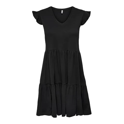 Limited-time offer: Dress ONLMAY Short Dress s, Black 4, S from 20.00 £ to 20.00 £ (save 0.00%)