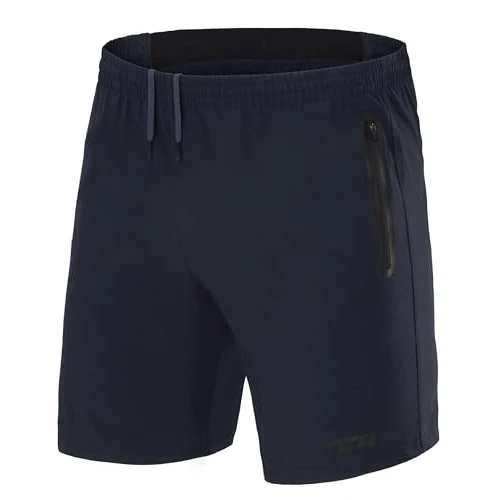 Offerta a tempo: TCA Elite Tech Pantaloncini Palestra Uomo con Tasche Laterali - Pantaloncini Running Uomo - Pantaloni Corti Sportivi da Corsa e Allenamento - Abbigliamento Sportivo - Blu Scuro, XXXL - 54.57% da 21.99 € a 9.99 €