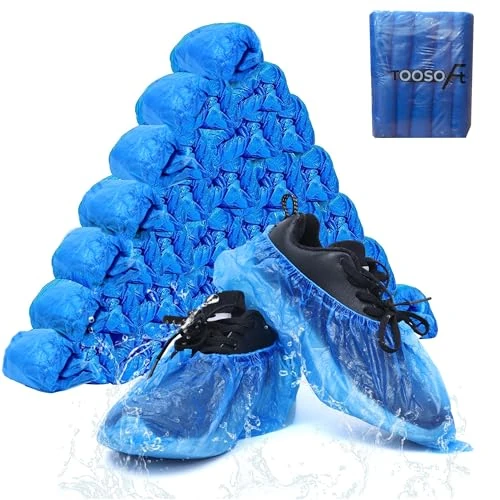 Limited-time offer: TOOSOFt Shoe Covers Disposable Non Slip Plastic Pack of 300 (150 Pairs) from $25.99 to $25.99 (save 0.00%)