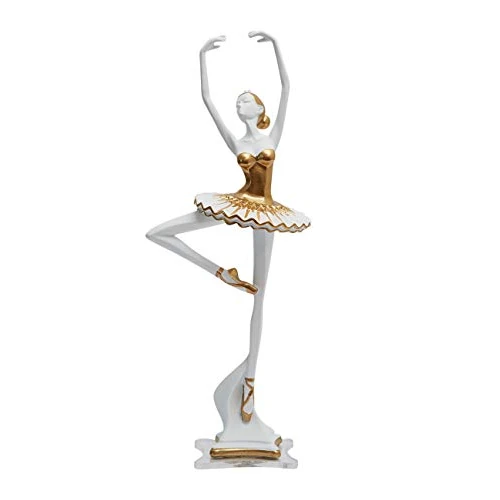 Offre limitee: Amoy-Art Femme Statue Sculpture Yoga Figurine Danseuse Décor Cadeau Moderne Arts Masion Décoration Résine 30cm de 49.98 EUR a 39.48 EUR (economie 21%)