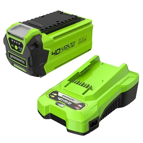 Oferta limitada: Starter Kit 40 V Greenworks - Batería de 2,0 Ah + cargador 2,0 Ah - GSK40B2 de 94.99 EUR a 94.99 EUR (ahorro 32%)