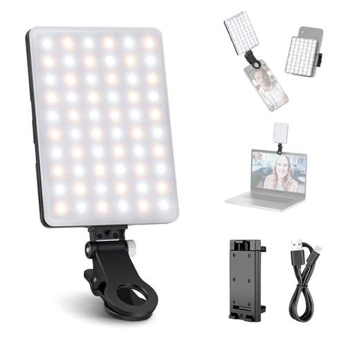 Offerta a tempo: NEEWER BASICS NL-60AI Luce Selfie Telefono con Clip Frontale e Posteriore - 11% da 37.54 € a 33.24 €