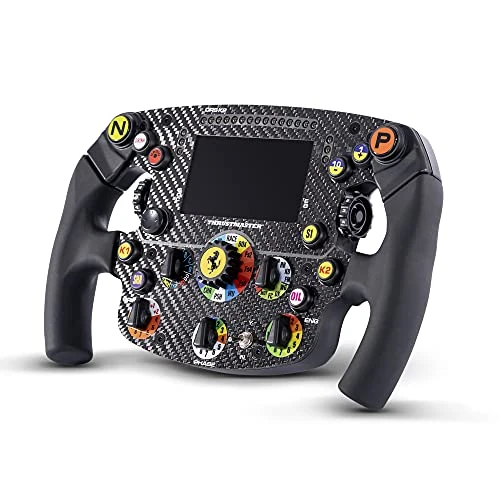 Tijdelijke aanbieding: Thrustmaster Formula Wheel Add-On Ferrari SF1000 Edition, Replica Wheel for PS5 / PS4 / Xbox Series X,S/Xbox One/PC - Officially Licensed by Ferrari van 402.18 EUR naar 349.90 EUR (korting 13%)