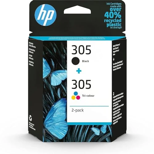 Offerta a tempo: HP 305 Cartuccia Inchiostro Originale Tricolore/Nero — 4% da 24,99 € a 23,99 €