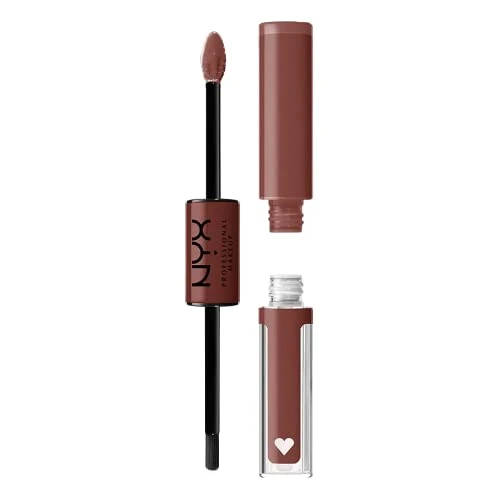 Oferta limitowana: NYX Professional Makeup Błyszczyk do ust, błyszczący wysoki pigment długotrwały błyszczyk do ust, do 16 godzin bez transferu koloru, nasycony witaminą E, popychacz graniczny cienia z 46.88 zł na 46.88 zł (oszczędź 0.00%)