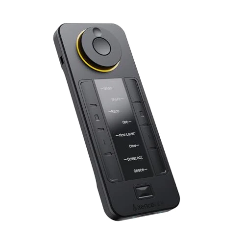 Offerta a tempo: XENCELABS Quick Keys per Tavoletta Grafica con Display OLED - Tastiera Programmatibile Tasti Shortcut Personalizzabili Tastiera Programmatibile per Tablette Grafiche PC Laptop - 0.00% da 109.99 € a 109.99 €