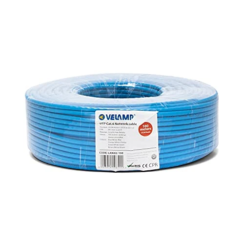 Cable de Red CAT6 UTP 100mt en Bobina