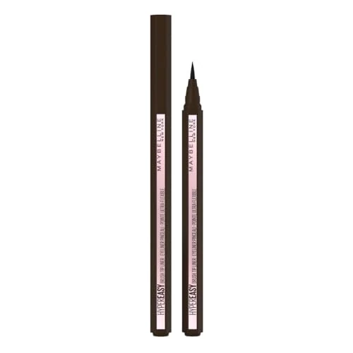 Offerta a tempo: Maybelline New York Eyeliner in penna Hyper Easy, Tratto Continuo, Facile da Applicare, Punta Iper Flessibile, Pitch Brown (810) - 16% da 11.95 € a 9.99 €