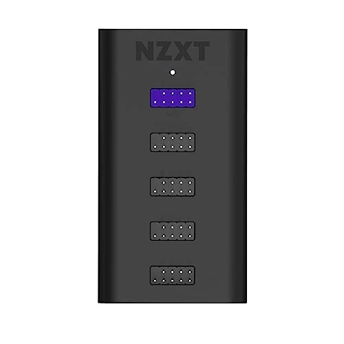 Offerta a tempo: NZXT Internal USB Hub 3 - AC-IUSBH-M3-4 Internal USB 2.0 Ports - 3M Dual Lock Tapes - Magnetic Body - Plug and Play - 9% da 28.87 € a 26.27 €