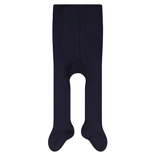 Limited-time offer: FALKE Unisex Baby Family B Ti Sustainable Cotton Plain 1 Pair Tights, Blue Dark Marine 6170, 1-6 months from 17.00 GBP to 10.00 GBP (save 41%)