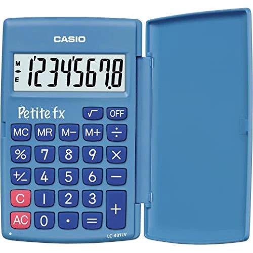 Limited-time offer: Casio LC-401LV-BU-BOITE School Calculator Primary Blue from 13.55 £ to 13.55 £ (save 0.00%)