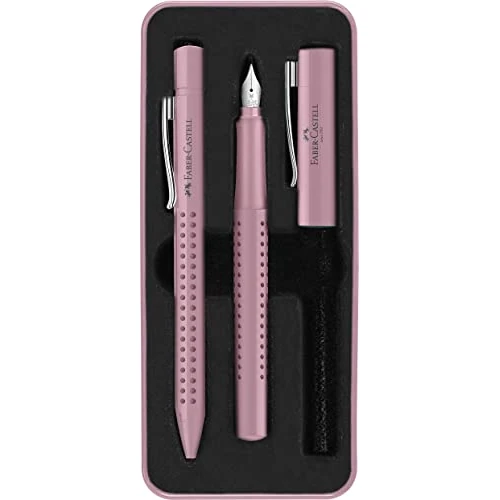 Limited-time offer: Faber-Castell Fountain pen M/Ballpoint pen set Grip 2010 rose shadows from 19.99 GBP to 19.99 GBP (save 0%)
