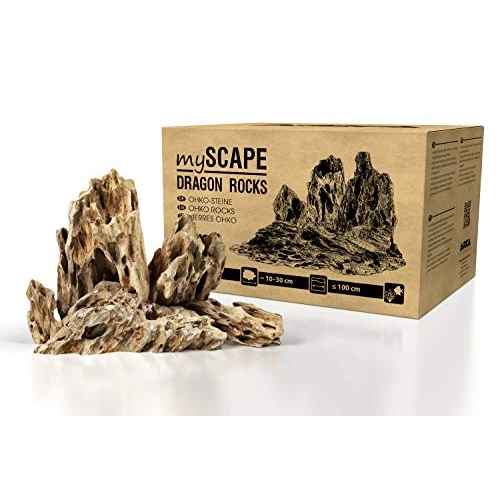 Oferta limitada: Roca Dragón Set 10 kg 10-30 cm - myScape-Rocks para Acuario y Terrario | para aquascaping, acuario, terrario y jardín, roca de arcilla, plantable, ofrece escondites, agua dulce de 34.54 € a 34.54 € (ahorro 0.00%)