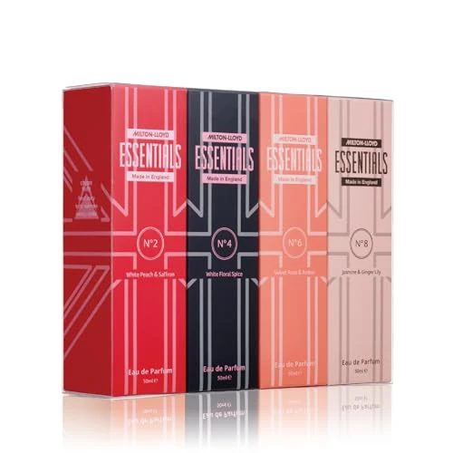 Offerta a tempo: Milton-Lloyd Essentials Quad Pack - Fragrance for Women - 4 x 50ml Eau de Parfum - 22% da 22.04 € a 17.24 €