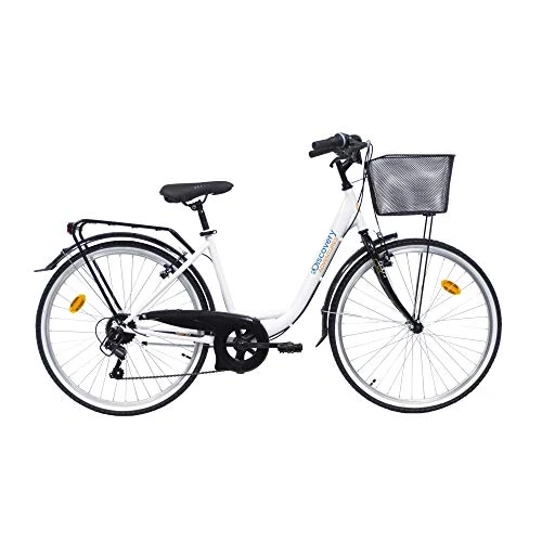 Discovery Stadsfiets dames 26 inch kleur wit