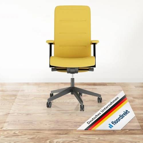 Offerta a tempo: Floordirekt Tappetino Protettivo per Pavimenti duri “Neo Premium”, Trasparente per Sedia da Ufficio, Spessore: 1,5 mm, Molte Misure a Scelta (Trasparente, 114 x 50 cm) - 0.00% da 15.90 € a 15.90 €