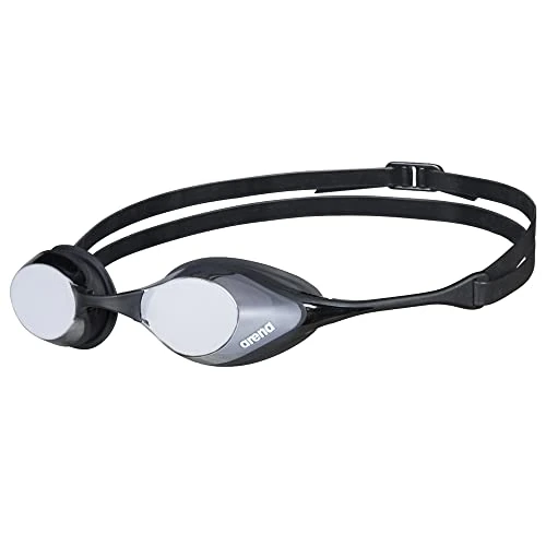 Offerta a tempo: ARENA Cobra Original Swipe Mirror Occhialini Nuoto da Gara Unisex Adulto, Occhialini Piscina con Lenti a Specchio, Anti-Appannamento Protezione UV, 4 Ponti Nasali Intercambiabili - 37% da 70.00 € a 43.99 €