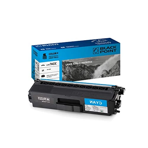 BLACK POINT Cartuccia Toner di alta qualità per TN-423C TN423C TN423 - Ciano - per Brother MFC-L8690CDW MFC-L8900CDW DCP-L8410CDW HL-L8260CDW HL-L8360CDW DCP-L8410CDN