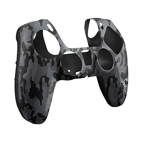 Offre limitée : Trust Gaming GXT 748 Coque Manette PS5, Housse de Protection en Silicone, Skin Cover Antidérapante pour Manette PS5 DualSense, Accessoires Console PlayStation 5 - Camo Noir de 14.90 EUR à 9.39 EUR (remise 37%)